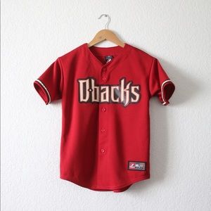 YOUTH Arizona Upton DBacks Jersey Sz: M